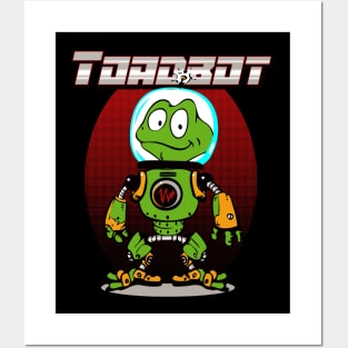 Robot Toad Posters and Art